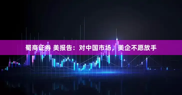 蜀商证券 美报告：对中国市场，美企不愿放手