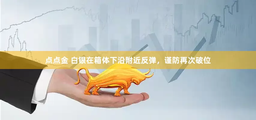 点点金 白银在箱体下沿附近反弹，谨防再次破位